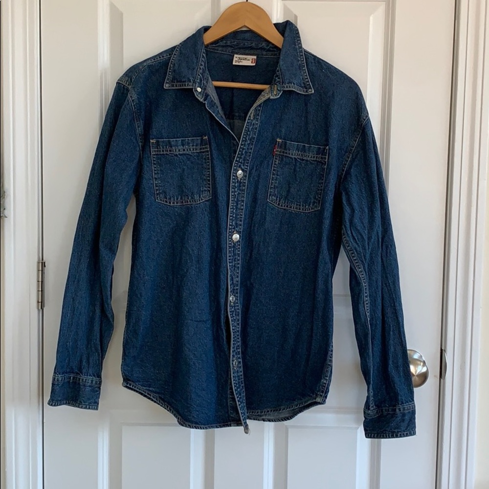 Levi’s Jean button up too
